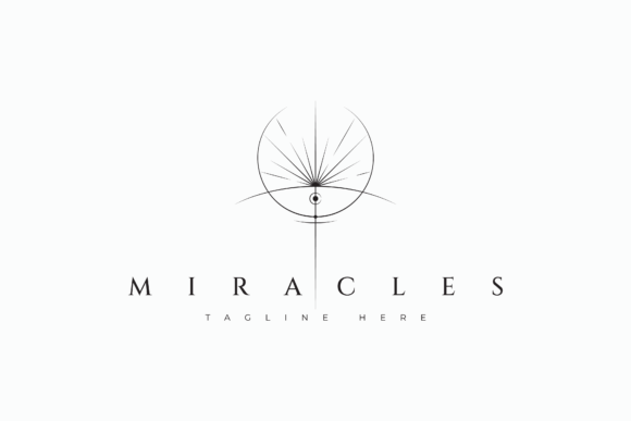 Download Miracle Sacred Geometric Logo Abstract - Geometric logo Collection